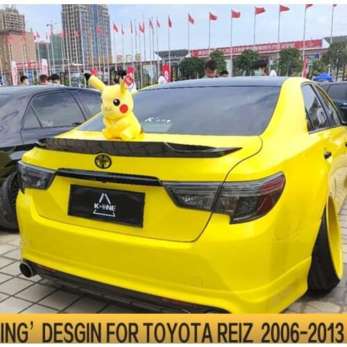 Suitable for 2006-2018 Toyota Mark X spoiler modified high quality carbon fiber spoiler Japan ARTISAN mid-wing MARK X spoiler