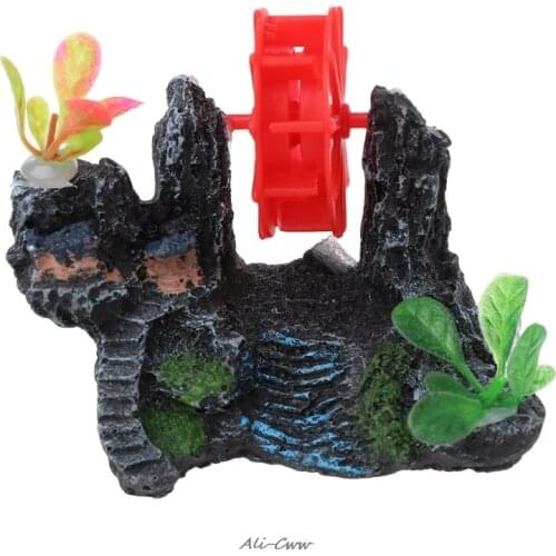 Aquarium Decoration Simulation Rockery Resin Crafts For Fish Tank Landscaping