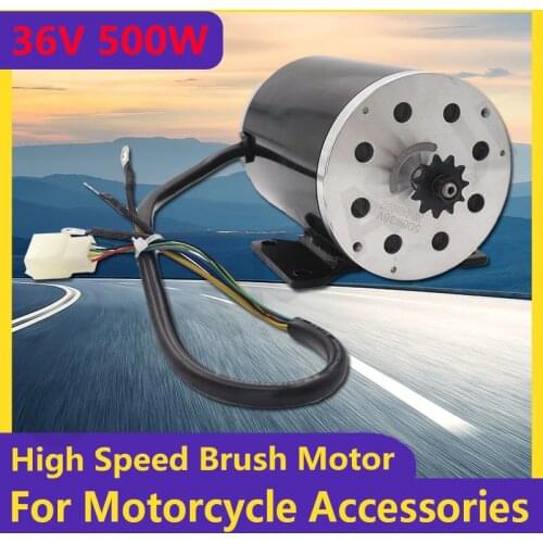 36V 500W High Speed Brushless Differential Motor DC Electric Scooter Motor Conversion Kit for Electric tricycle Accessories
