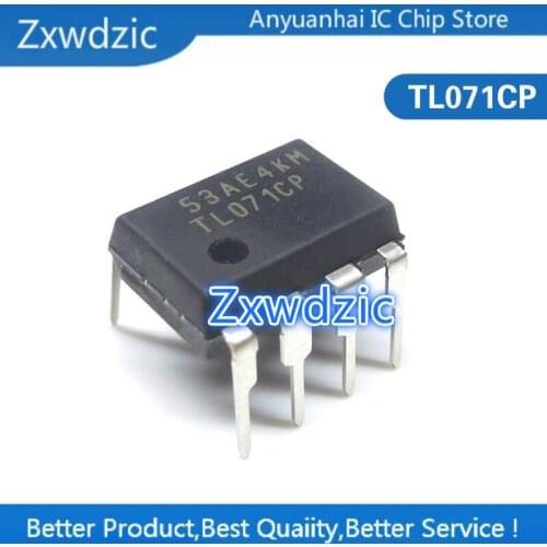 10PCS TL071CP DIP8 TL071 DIP-8 071CP DIP TL071C Operational Amplifier New Original