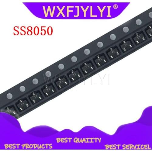 100PCS SS8050 SOT23 MMBT8050 SOT MMBT8050LT1G SMD Y1 SOT-23 new transistor