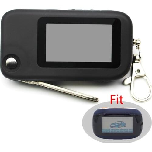 B92 B94 Key Case For Two Way Car Alarm System LCD Remote Controller Keychain Starline B92 B64 B62 B94 Key Fob Chain