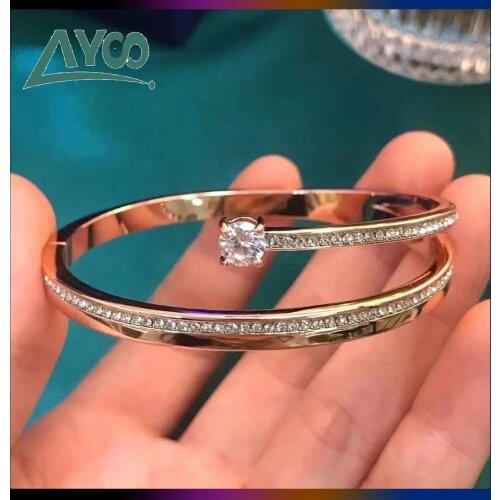 HZUXIHA Golden Bracelets