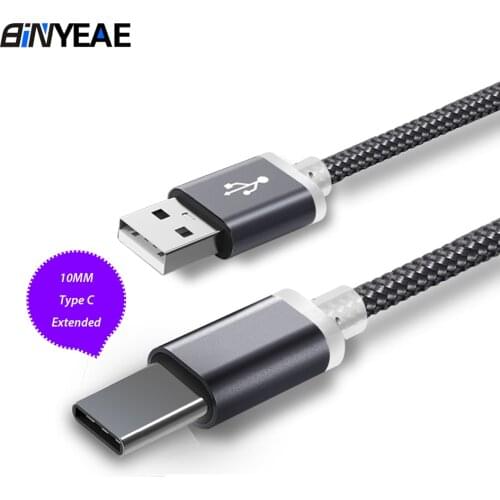 10mm Long USB Type C Cable Usb-c Type-C Fast Charging Cabel Wire For Blackview Bv6100 Bv9700 Bv9600 Pro Oukitel Doogee Charger