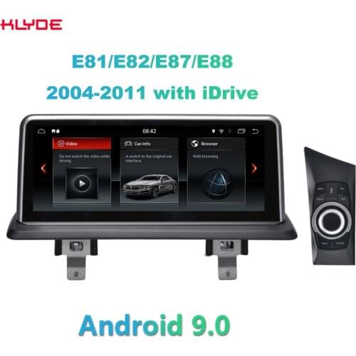 KD-1150 HOT-SALE 10.25inch android 9.0 car radio gps wifi for b m w 1 Series E81/E82/E87/E88 2004-2011