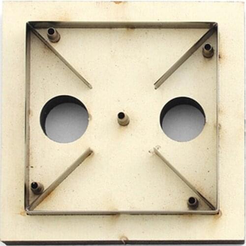 L5YD Windmill Wooden Die Cutting Leather Mold Winnower Cutting Mold Scrapbook Embossing Jewelry Pinwheel DIY Leather Crafts