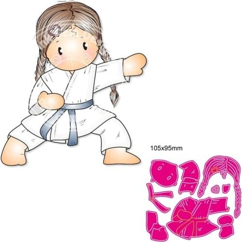 Metal Cutting Die girl DIY Scrapbooking Paper Cards Decorative Craft Embossing