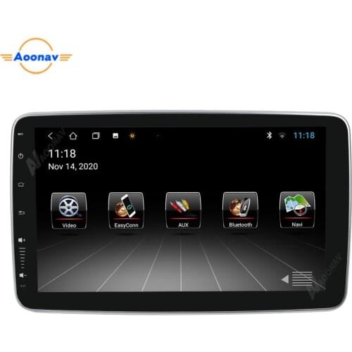 10.1 Inch Android 9.0 1GB+16GB Car Headrest Monitor Same Screen 4K 1080P MP5 WIFI/Bluetooth/USB/SD/AV/FM/Mirror Link/Miracast