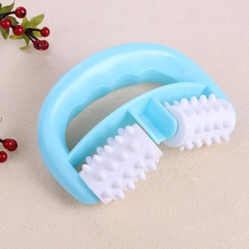 New Handheld Full Body Massager Anti Cellulite Massage Cell Roller Massager Creeper Slimming Body Neck Head Foot Care Tool