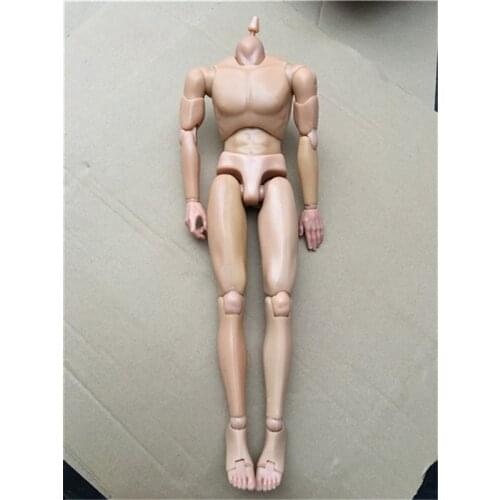 Genuine warriorboy dolls accessories armor body doll Scale Skin Color Narrow Shoulder Male Body 1/6 Figure Model Flexible