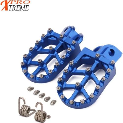 Footpegs Pedals Rests For KTM SX XC EXC SXS XCW MXC SMR 65 85 125 150 200 250 300 350 380 400 450 500 525 Motorcycle Street Bike