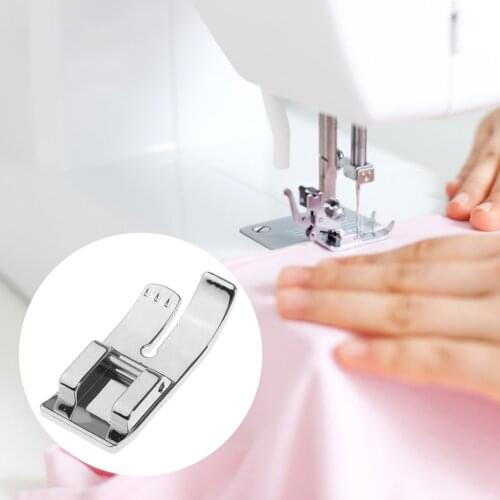 Sewing Machine Presser Foot Tools Household Metal Arc Presser Hemming Feet Center Linear Domestic Brother Singer