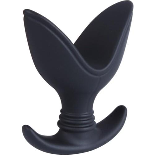 Silicone Anal Dilator Opening Butt Expander Speculum Anal Plug Unisex Sex Toys for woman Easy to insert be gentle to your anal