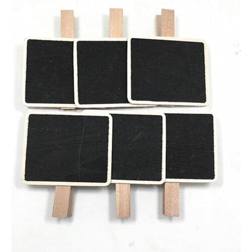 12pcs/lot Mini Wood Clips with Small blackboard Love Spring Wood Clips for DTY Clothespin Craft Decor snack Clip Photo Clips Peg