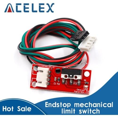 3D Printer RAMPS 1.4 Endstop Mechanical End Stop Limit Switch Module With Cable