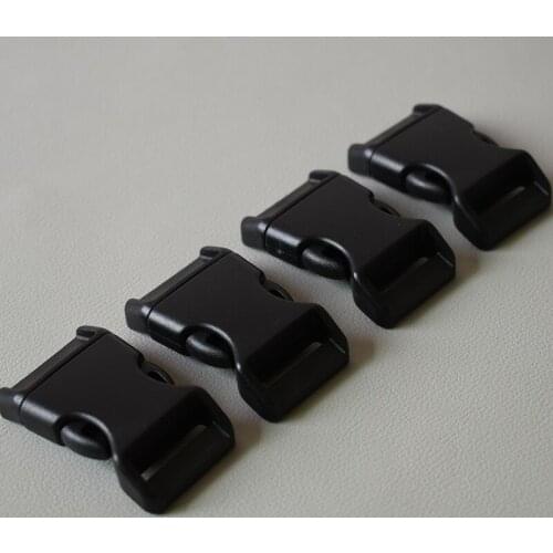 50 Pcs/Lot Plastic Side Release Buckles Molle Tatical Backpack Belt Bag Parts Strap Webbing Release Buckles For Dog Collars