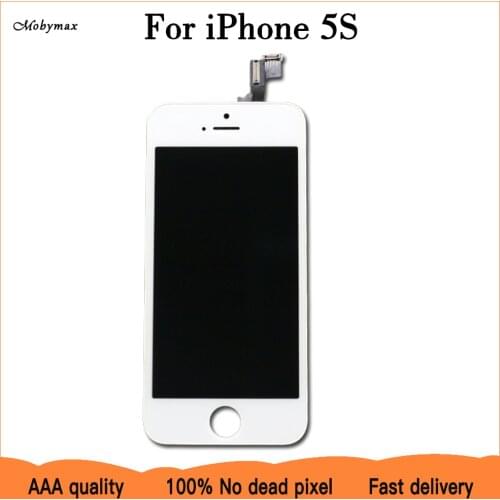 AAA Quality White Black Digitizer Display For Iphone 5 5s 5C LCD Touch Screen Full Assembly Replacement For iPhone 5S