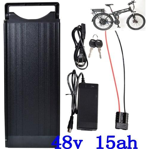 48V 1000W Battery Pack 48V 20AH Electric Bike Battery 48V 10AH 13AH 15AH 18AH 20AH Lithium ion Battery With 30A BMS+2A Charger