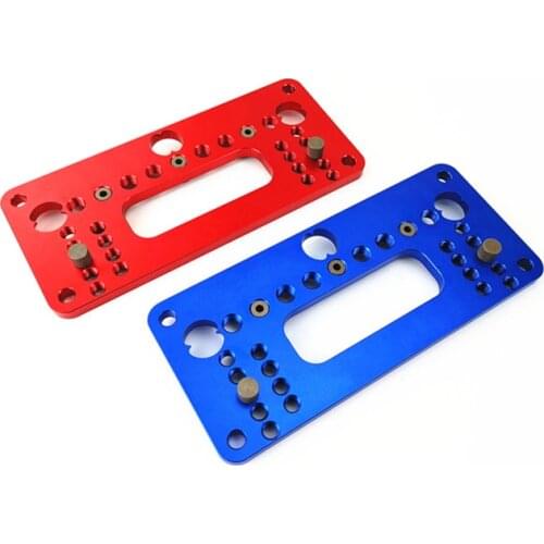 Aluminum Installation Jig Locator Wardrobe Door Cabinet Locator Woodworking Handle Puncher DIY Woodworking Drilling Locator