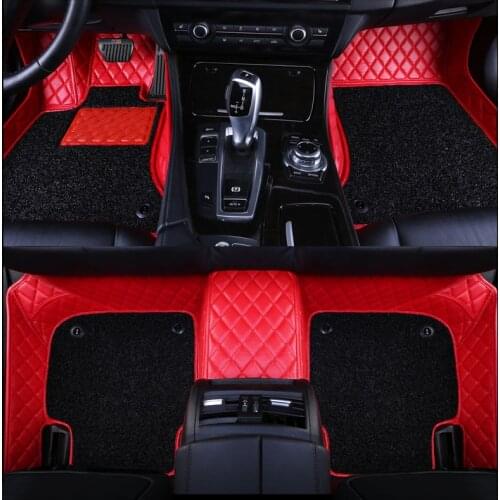 CUWEUSANG Custom Car Floor Mats for BAIC MOTOR all models BJ40 BJ80 BJ20 D20 D70 D50 D60 X25 X55 X65 CC 35 BW007 foot mats