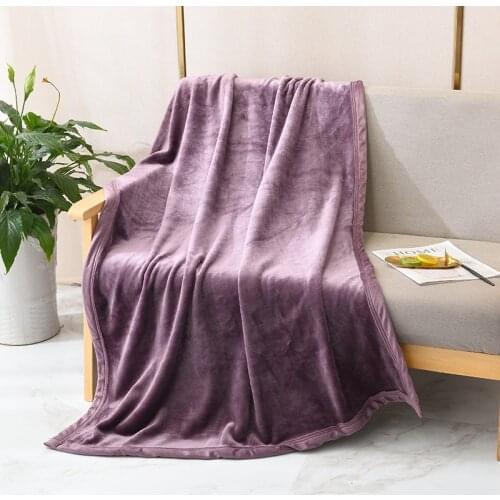 Flannel Baby Blanket Newborn Swaddle Solid Color Thickening Office Nap Children Stroller Quilt Playmats Bath Towel Bedding AC04
