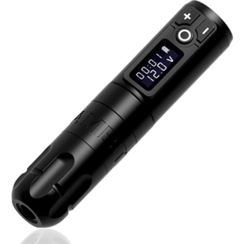Ambition Soldier Wireless Tattoo Pen Machine Battery with Portable Power Brushless Motor Digital LED Display For Body Art