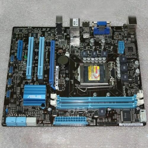 For ASUS P8H67-M LX Desktop Motherboard LGA 1155 DDR3 M-ATX VGA DVI