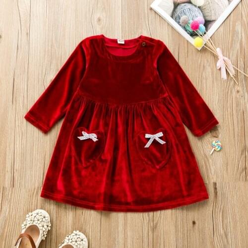 New Autumn Winter Kids Long Sleeve Dresses Girls Lace Collar Velor Elegant Princess Dress Sweet Children Velvet Princess Dress