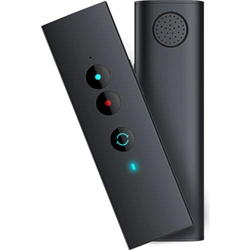 Portable Smart Voice Speech Translator T101 Real Time 41 Multi-Language Translation For Learning Travelling Business Meeting