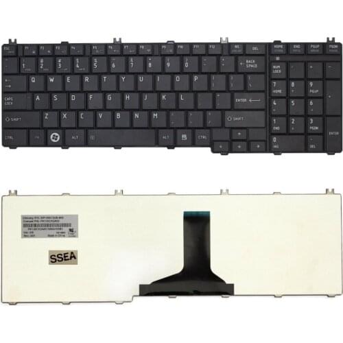 SSEA New US keyboard For Toshiba Satellite C650 C650D C655 L650 L650D L655 L670 L675 Pro C650 C655 C660 C665 L650 L655 L670