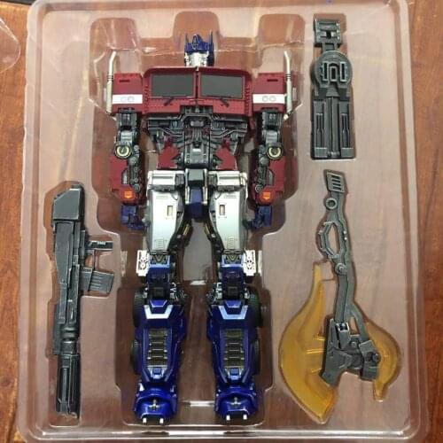 Transformers Japan Defender Gaiden Op Commander Optimus Prime M09 Leadership Level Action Figure Deformable Collection Toys