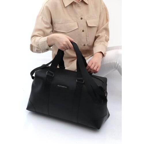 Waterproof Soft Travel Hand Duffle Shoulder Bag, First Class Artificial Materiel Business Trip, Gym, Daily Use %100 Woven Lined
