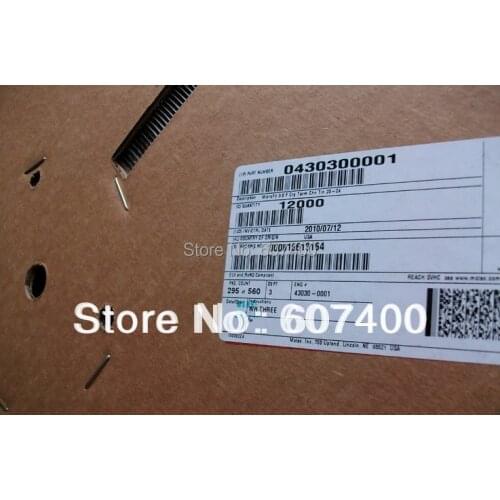 0430300001 CONN TERM FEMALE 20-24AWG TIN 43030-0001 MOLEX Connectors terminals housings 100% new and original parts 430300001