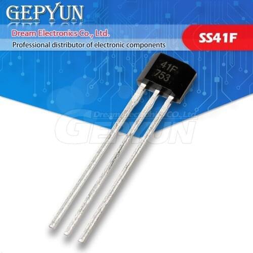 10PCS 41F TO-92S 0H41 SH41 SS41F OH41F TO-92 S41 Bipolar Hall Element Sensor Motor Electric Car Motor Hall Sensor