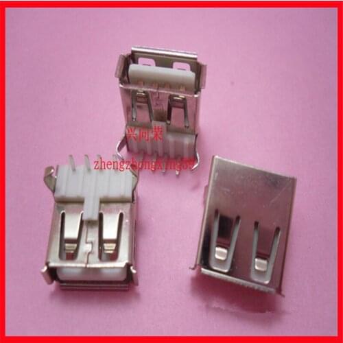 USB interface female (90 degree angled foot) A-type female computer USB female female