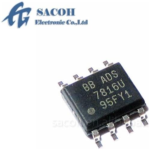 5PCS/lot New OriginaI ADS7816U 7816U or ADS7816UB ADS7816UC or ADS7816PB ADS7816PC or ADS7816EB ADS7816EC SOP-8 Sampling IC