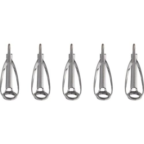 5pcs SIC Fishing Rod Guides Tip Repair Kit for Rod Making Building Repair