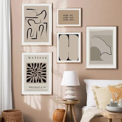 Matisse Abstract Body Line Figure Canvas Painting Wall Art Nordic Posters and Prints Wall Pictures for Living Room Decoration