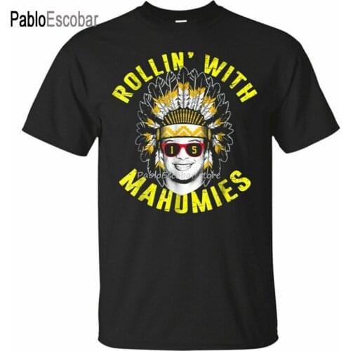 Bigger size teeshirt Patrick Mahomes T-Shirt Rollin' With Mahomies T Shirt S-3Xl Fashion Cool Tee Shirt