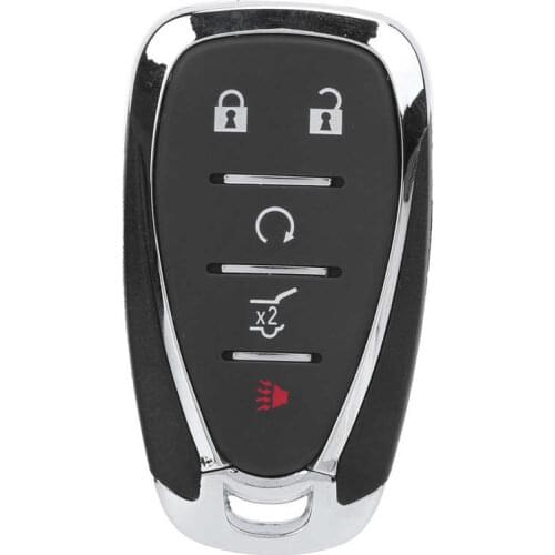 Remote Controls automobiles Remote Smart Car Key Shell Case 5-Button Replacement for Chevrolet Cruze Malibu Camaro/2/3/4/5