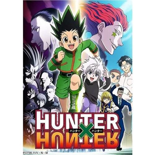 Canvas Prints Pictures Japanese Anime Hunter x Hunter Anime Painting Home Decor Modular Poster Frames Bedroom Kids Decorative
