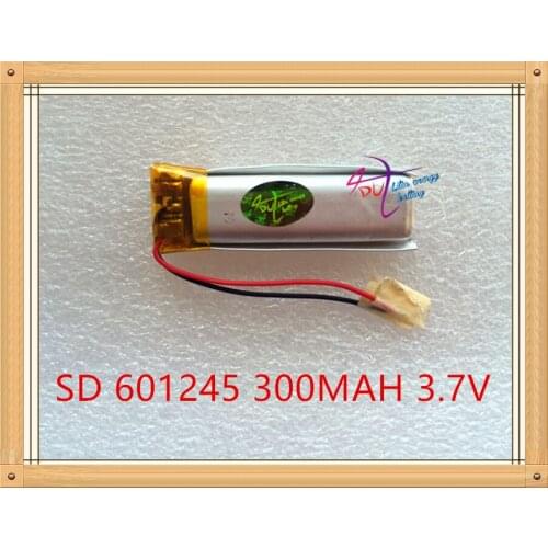 Liter energy battery 3.7V polymer lithium battery 601245 MP3 sound recorder Bluetooth headset 300MAH