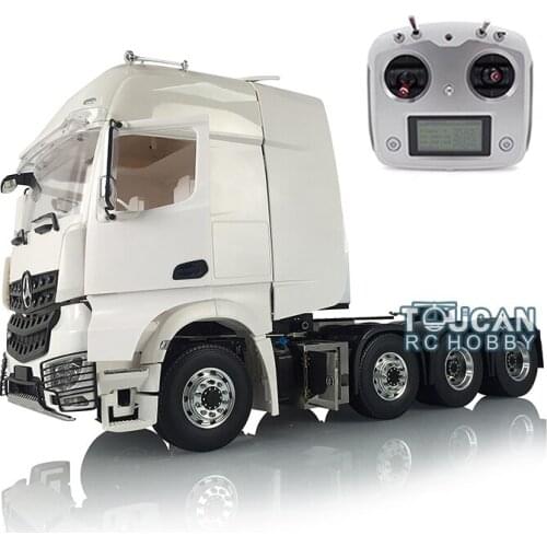 LESU 1/14 Metal Chassis Hercules Cabin for DIY Actros 3363 RC Tractor Truck W/ Radio THZH0749-SMT3