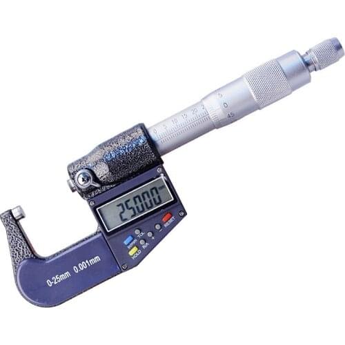High quality 0-25-50-100mm Micron Digital outside Micrometer Electronic micrometer gauge 0.001mm Measuring & Gauging Tools