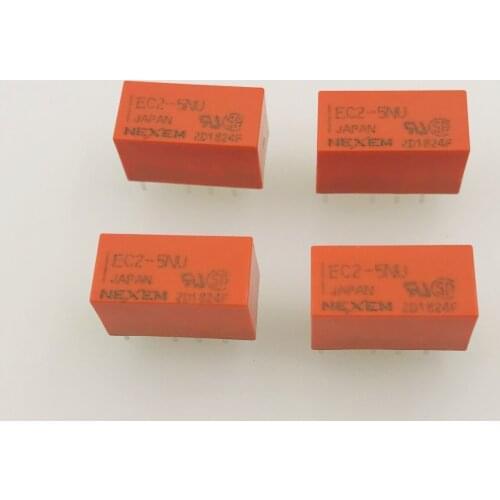 Original EC2-5NU 5VDC 8pin relays