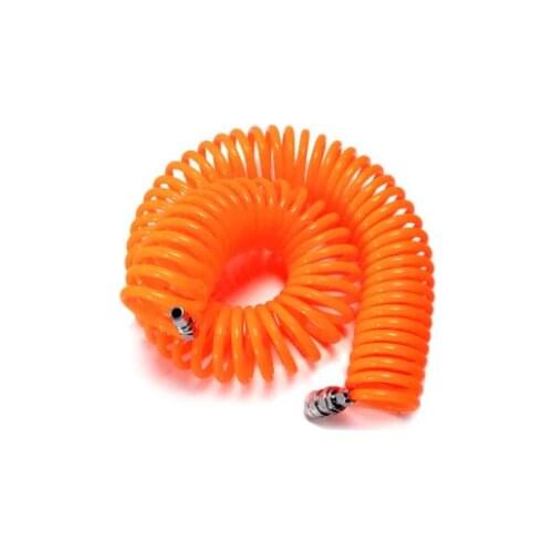 Pneumatic spring tube Air compressor air pump With metal connector air duct high pressure flexible hose