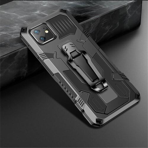 Shockproof Armor Case For iPhone 12 Mini 11 12 Pro Max X XR XS MAX SE 2 2020 6 6S 7 8 Plus Rugged Hybrid Stand Back Cover Funda
