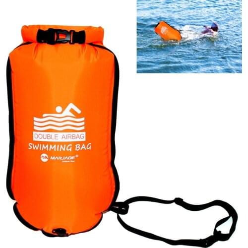 Outdoor Inflatable Swimming Buoy Multifunction PVC Swimming Drift Bag Float Waterproof Lifebelt Water Sports