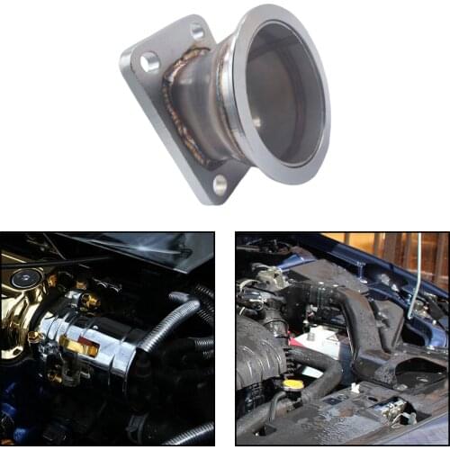 3Inch T3 Flange Adapter Replacement for Turbo Exhaust Downpipes Turbocharger