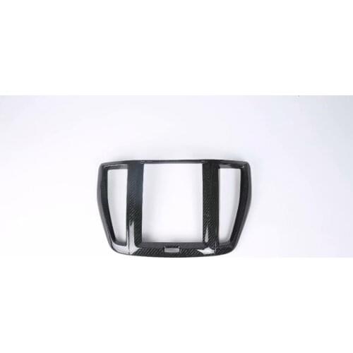 ABS Chrome Car Interior Navigation Control Panel Decorative Frame Cover Trim For Volvo XC60 2018-2021 Car Styling